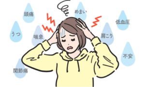 自律神経の乱れによって起こる身体の変化